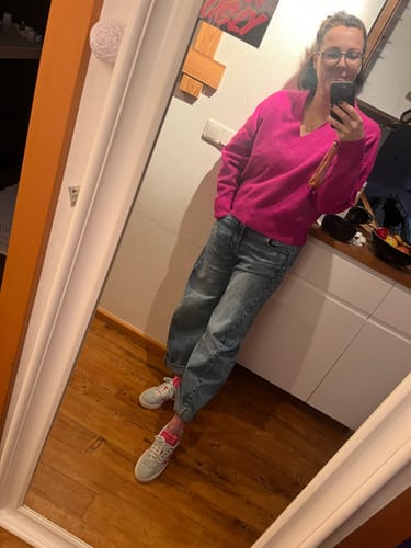 Customer photo review of Lässige Jeans BARREL light blue