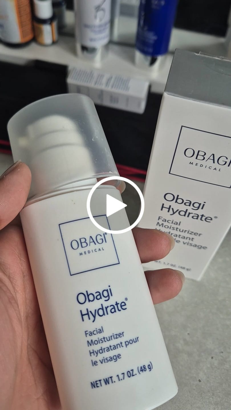 Customer video review of Obagi Hydrate Facial Moisturizer (48g)