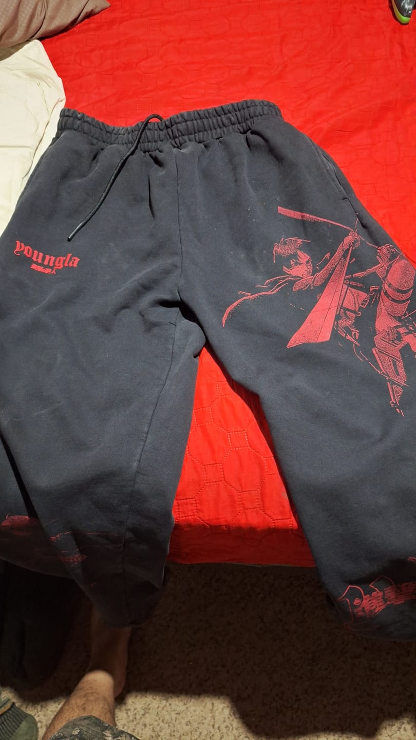Customer photo review of AOT© x YLA BAGGY JOGGERS #2128