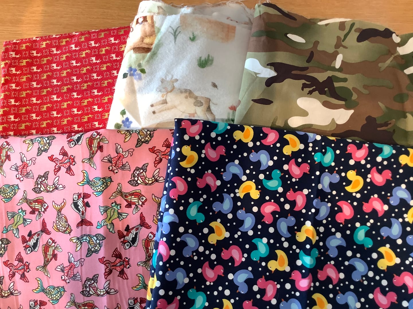 Customer photo review of Printed Cotton Remnants