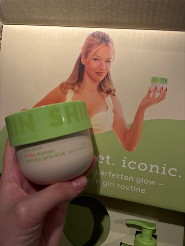 Customer photo review of Glow Girl Butter Set Milky Mango Matcha Latte Kiss