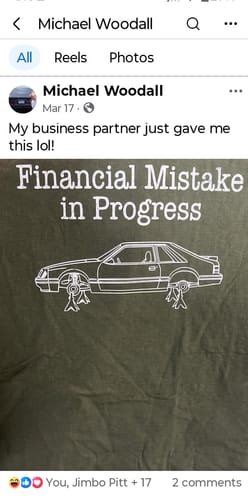 Customer photo review of Financial Mistake in Progress