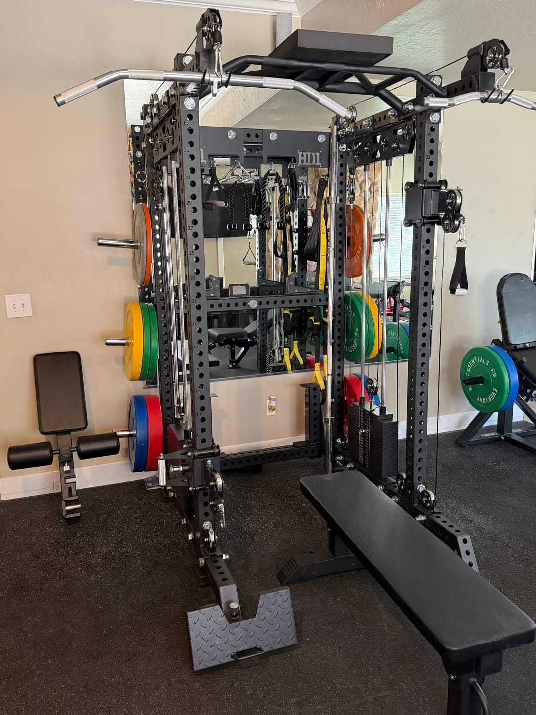 Customer photo review of Blazzed HD1 Squat Rack Functional Trainer