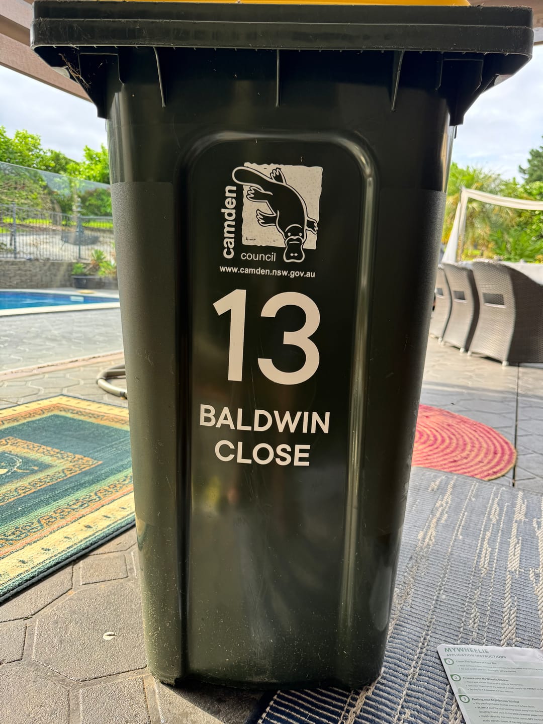 Customer photo review of Solar Driveway Markers (2-pk)