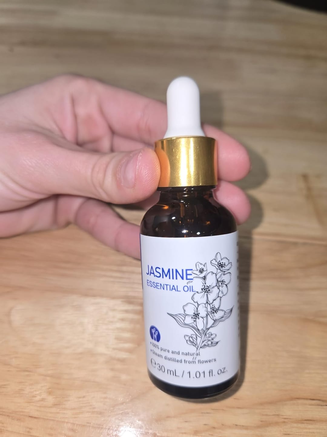 Customer photo review of Jasmine Essential Oil