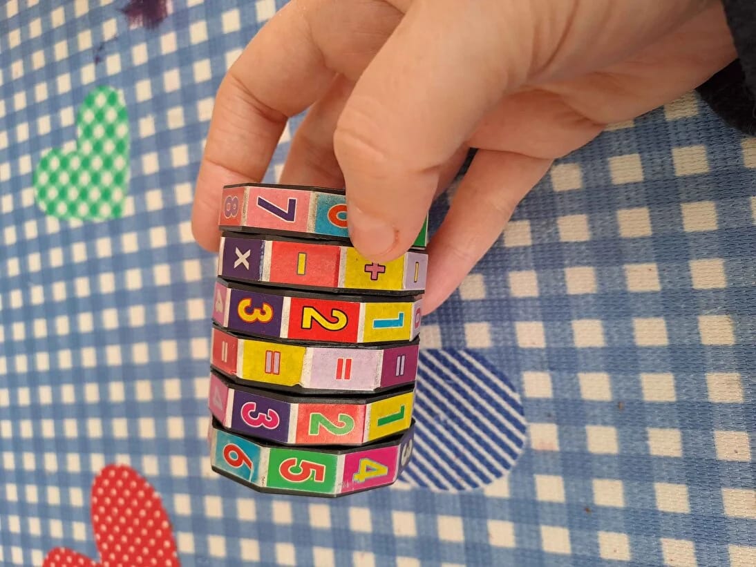 Customer photo review of TinyMini™ Eğitici Küp