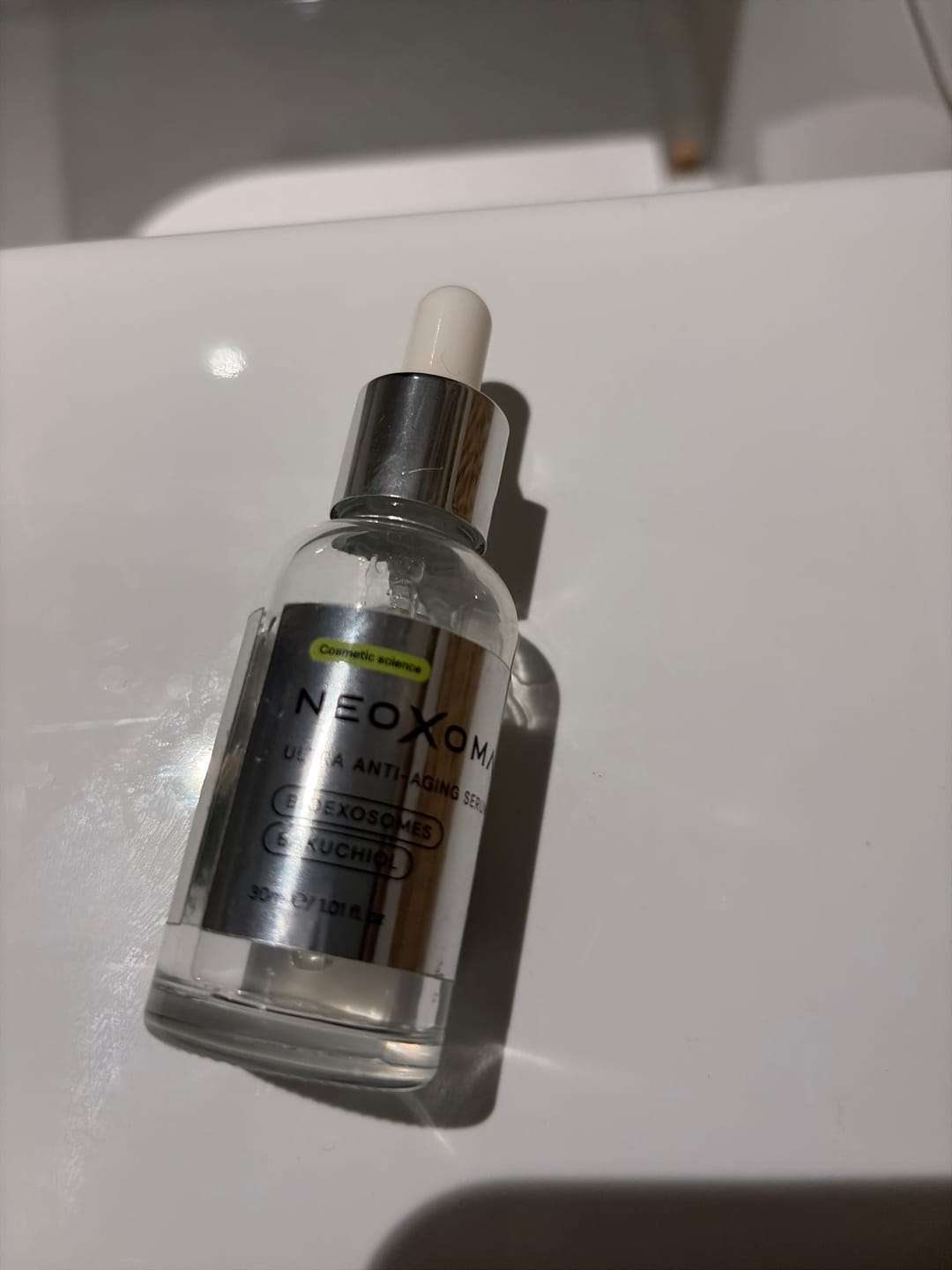 Customer photo review of Sérum de Exosomas Ultra Rejuvenecedor con Bioexosomas de Bakuchiol