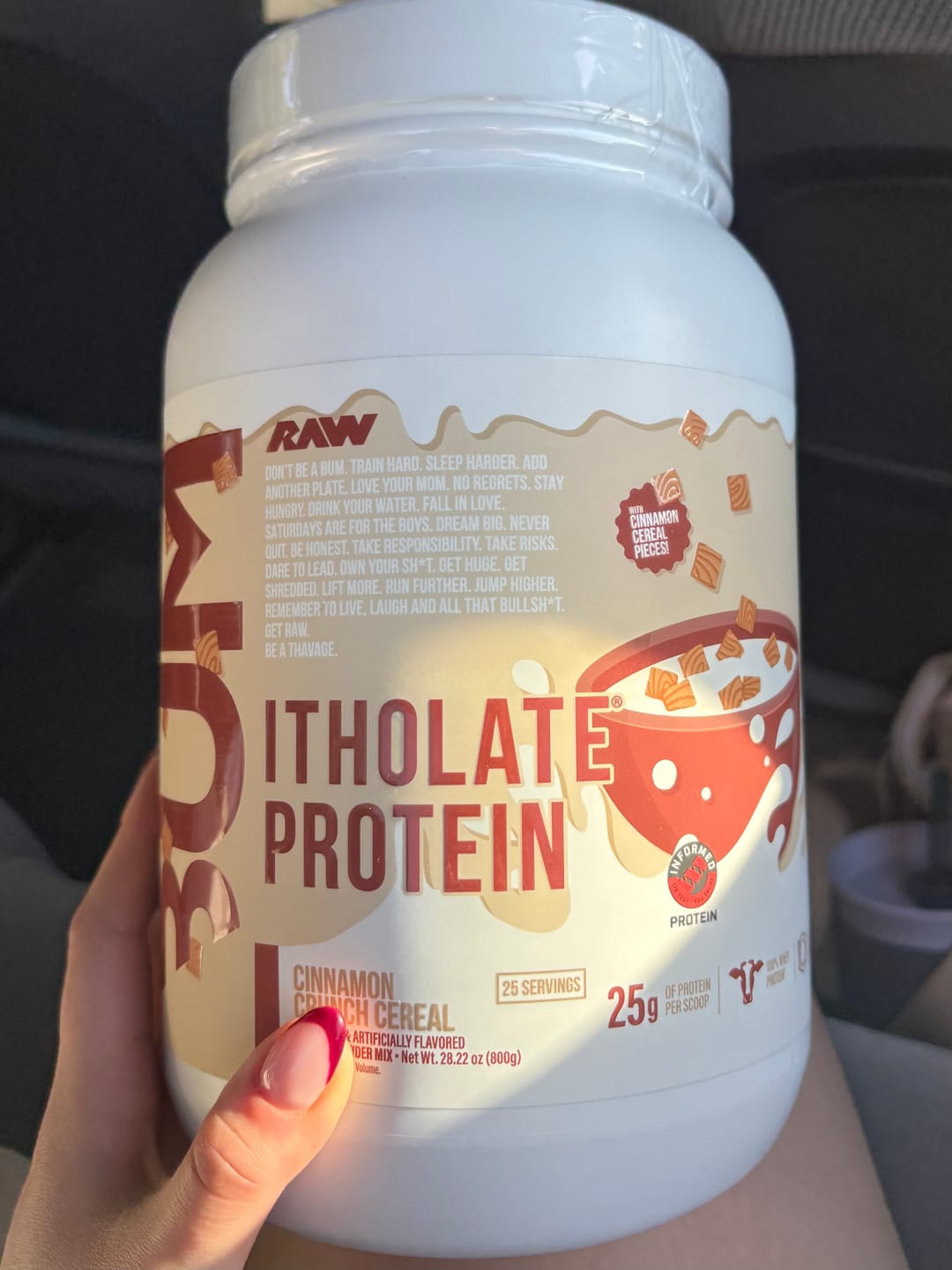 Customer photo review of ISO CBUM 1.7 LBS 25 SERV