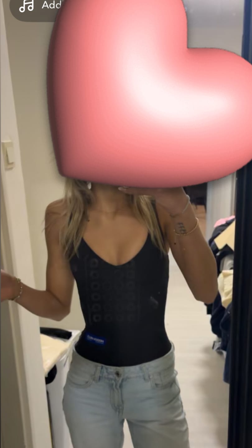 Customer photo review of LABEL BODYSUIT BLACK