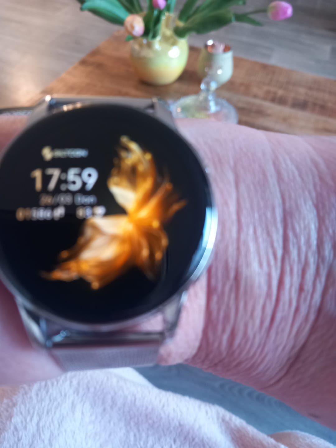 Customer photo review of Siltcon® Auréa Smartwatch Dames Zilver
