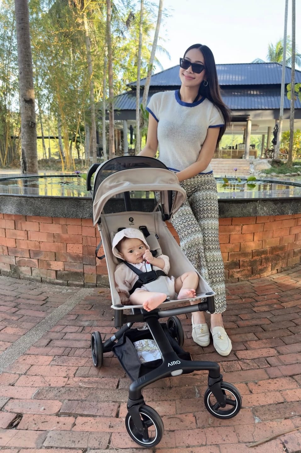 Customer photo review of Qplay Airo Baby Stroller (6–48 Months)