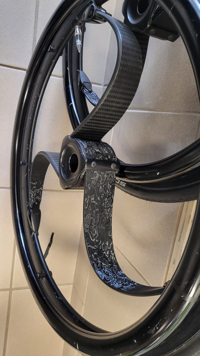 Customer photo review of Phantom Black Carbon Fiber Vinyl Wrap