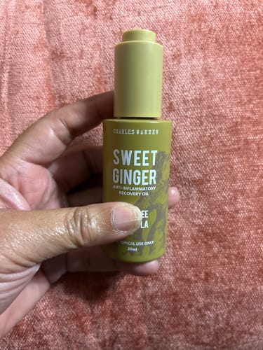 Customer photo review of [Nut-Free] Sweet Ginger Dry Oil for Sensitive Skin
