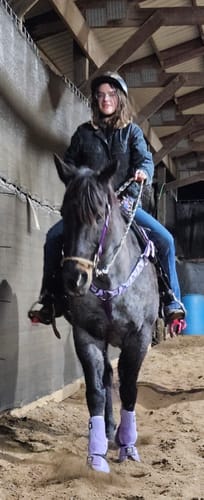 Customer photo review of OptiWize Collagen +Plus Horse Joint Supplement