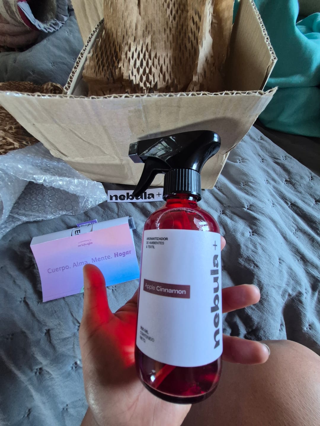 Customer photo review of Home Spray Aromatizante Esencias Frutales 250ml · Nebula+