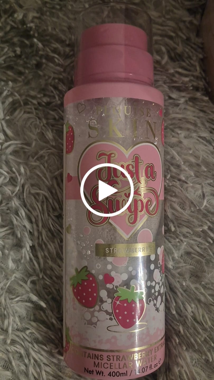 Revue vidéo client de P.Louise Just A Swipe Eau Micellaire