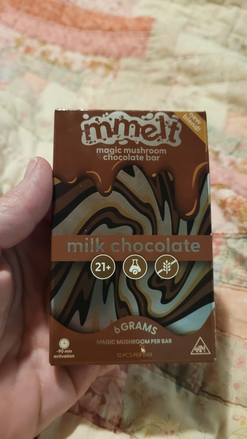 Customer photo review of Mushroom Chocolates