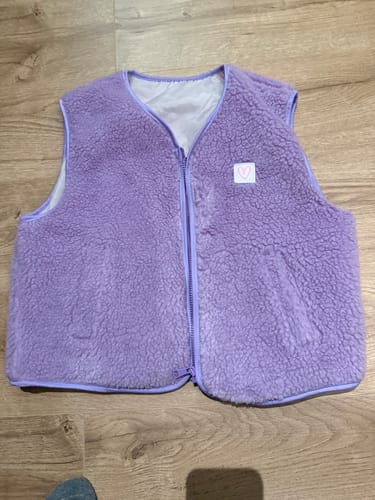 Customer photo review of ZIP-Weste PATCH HEART - versch. Farben