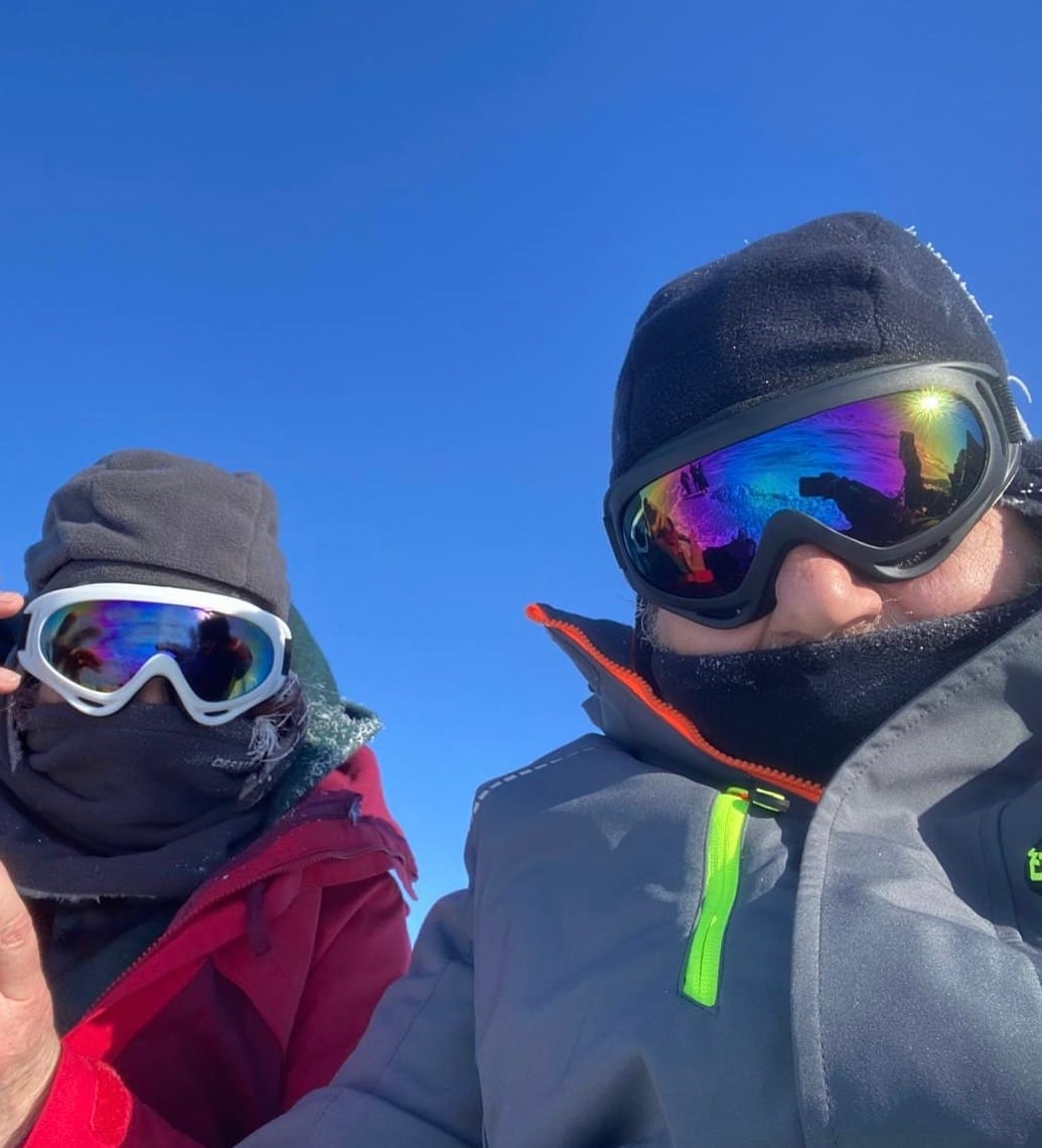 Customer photo review of 3-in-1 Winter Balaclava – Mütze, Schal & Maske