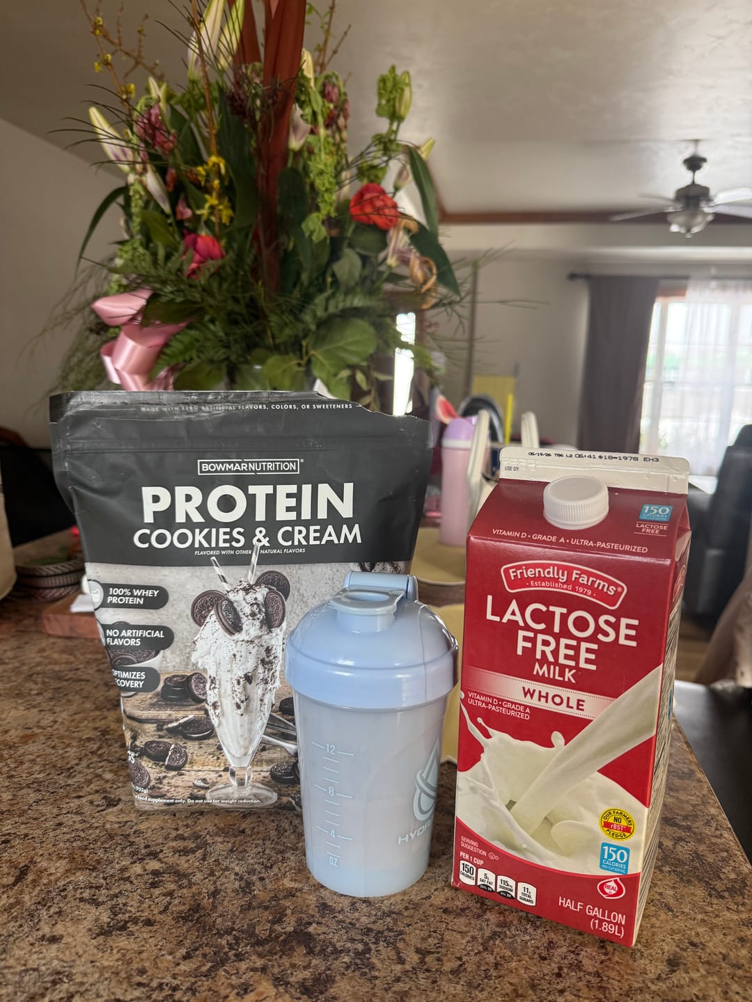 Customer photo review of Whey Protein