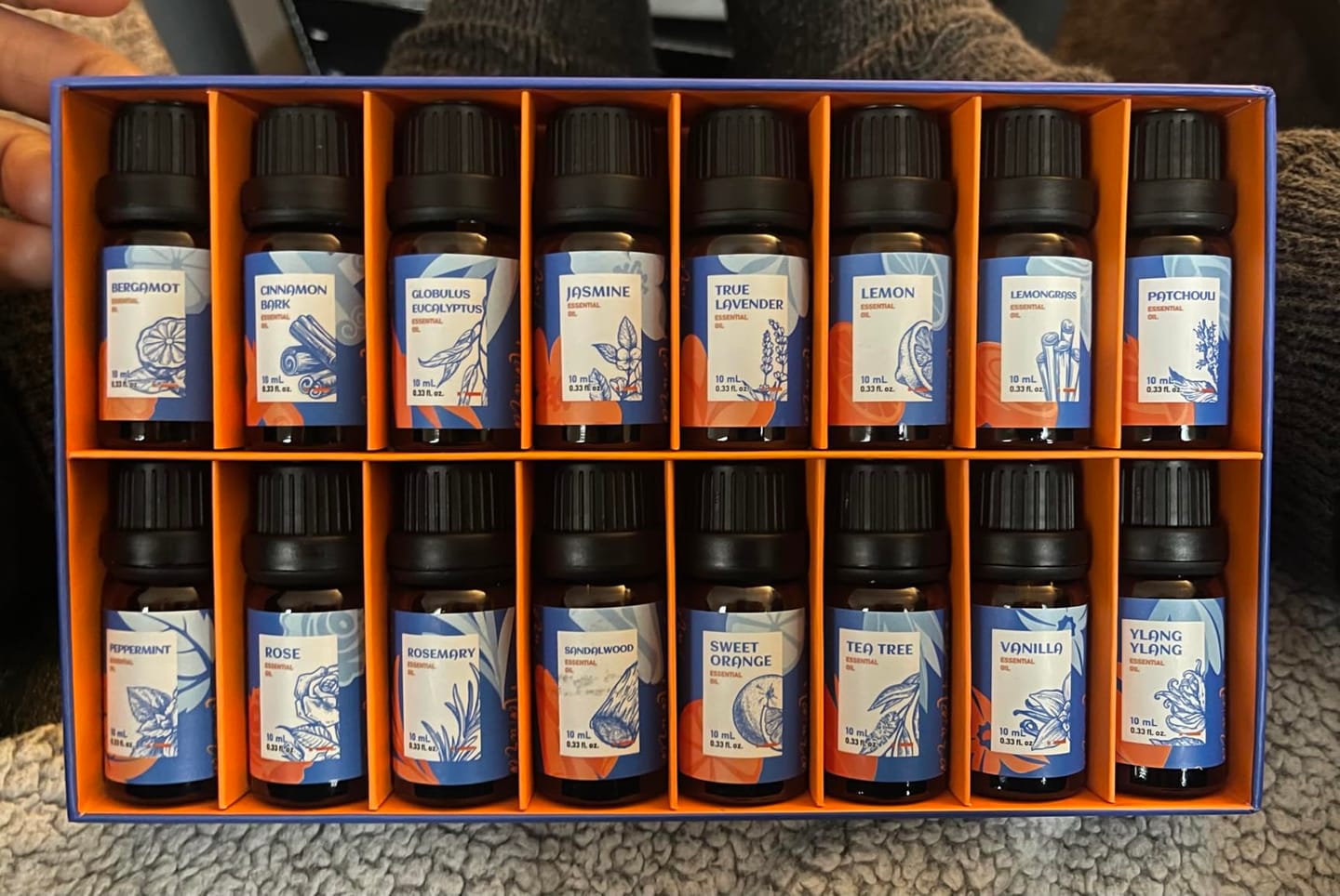 Customer photo review of HIQILI Top 16 Essential Oils Set X 2