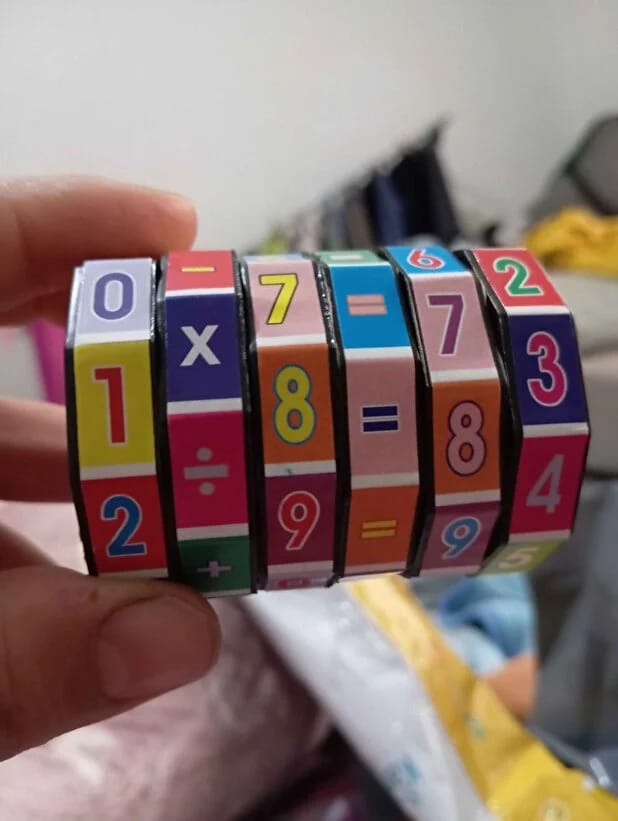 Customer photo review of TinyMini™ Eğitici Küp