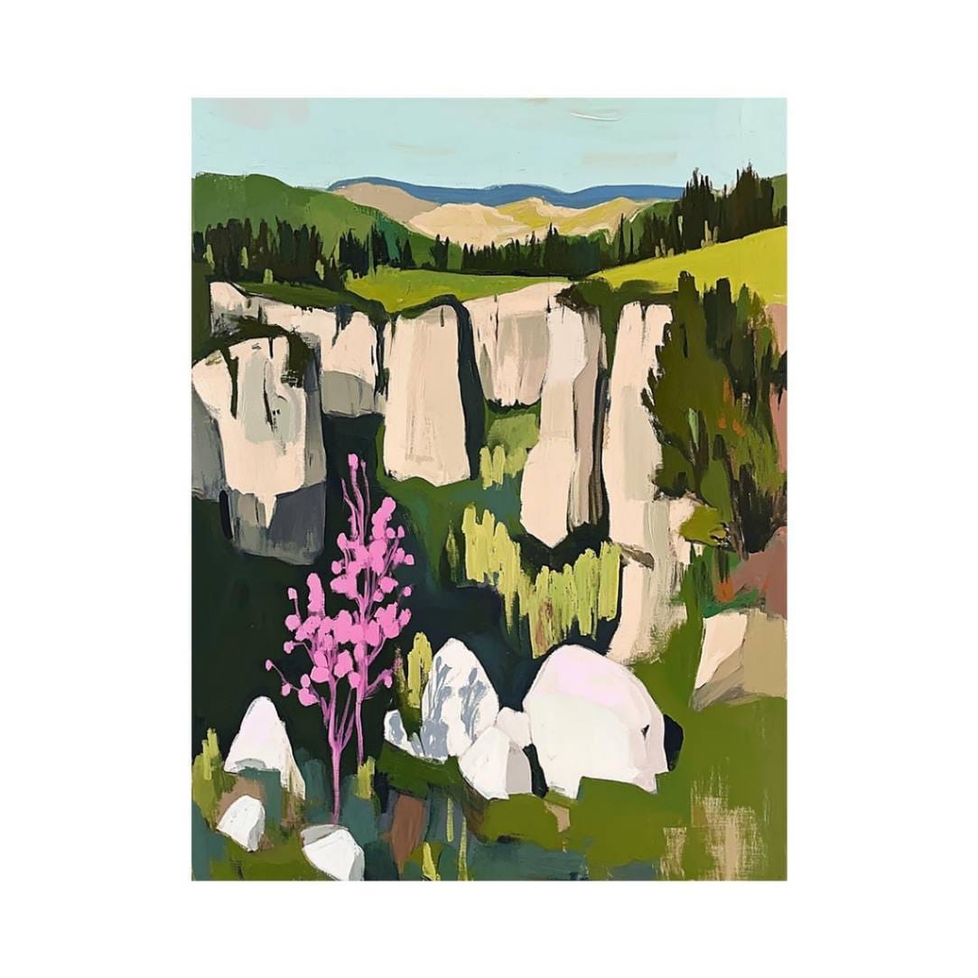 Customer photo review of Abstract Landscape