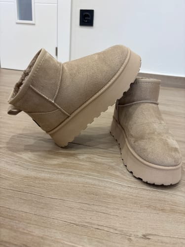 Customer photo review of Botas Pelo - MISWINTER - Beige
