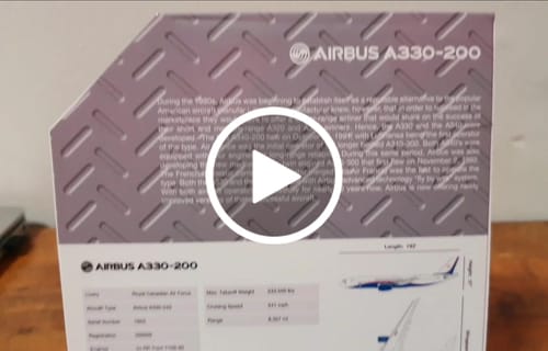 Customer video review of GEMINIMACS RCAF CC-330 HUSKY (A330-200) 330002 VIP AIRCRAFT