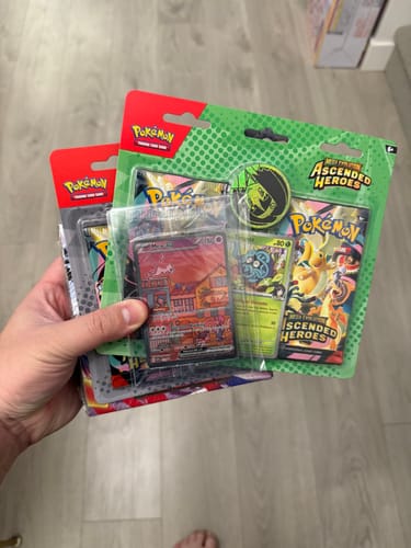 Customer photo review of Mew ex 053 [SV Scarlet & Violet Promo Cards] - Holofoil (Sealed)