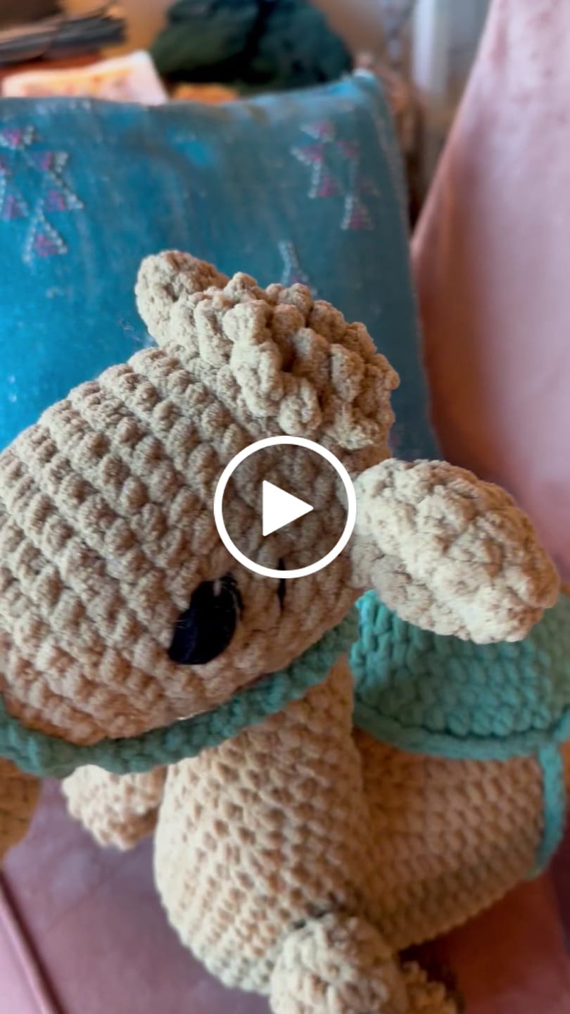 Customer video review of Camel Crochet Pattern PDF