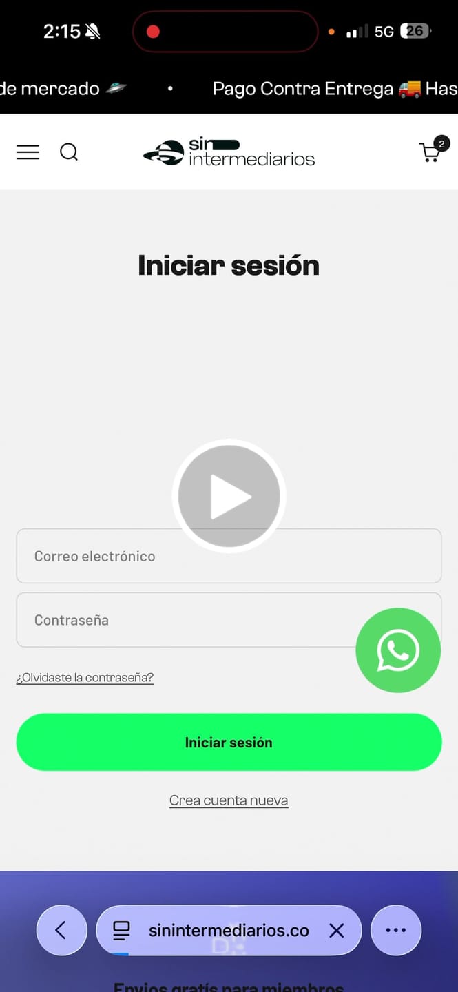 Customer video review of Membresía Anual