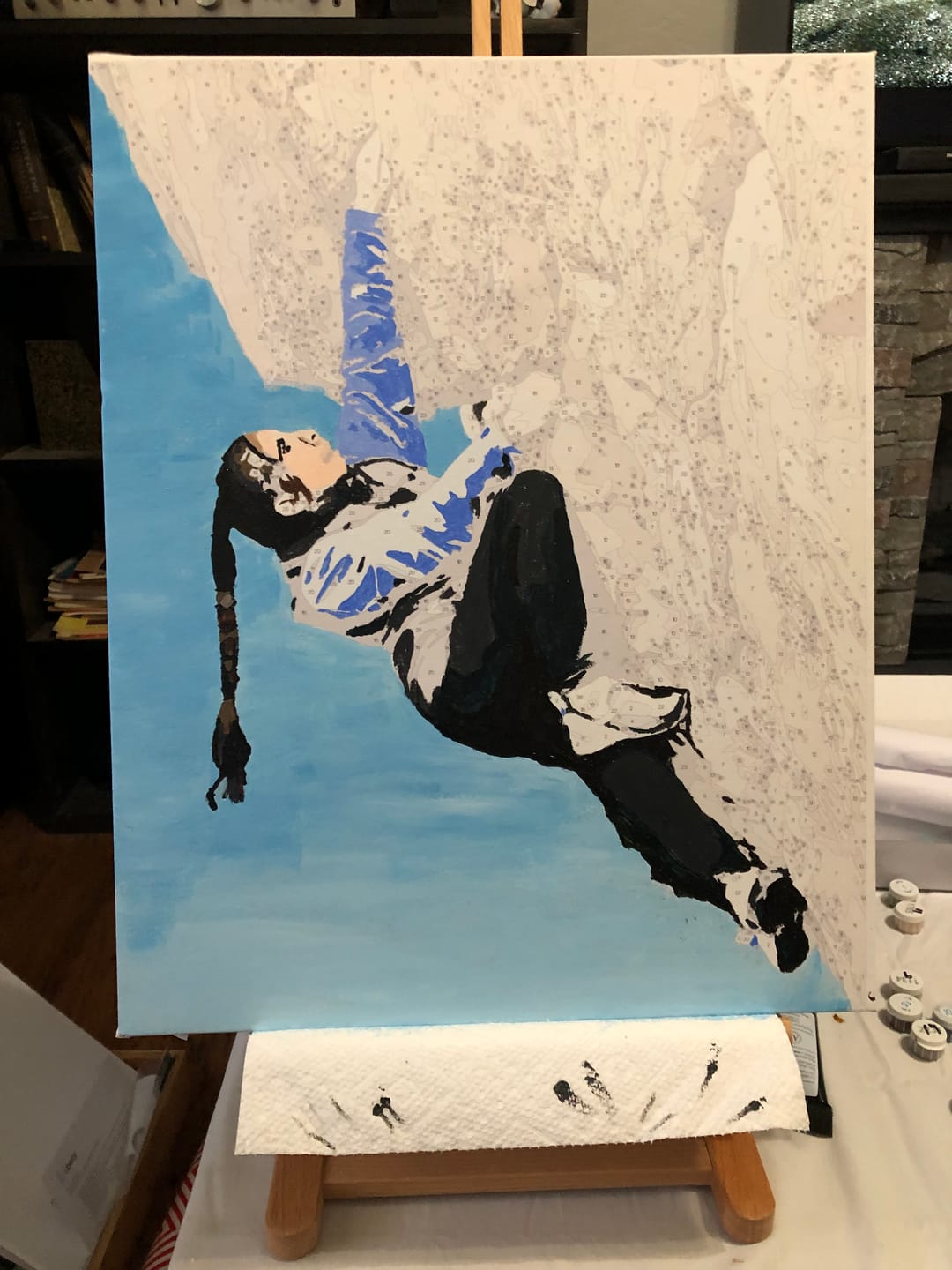Customer photo review of Custom Kit | Paint by Numbers