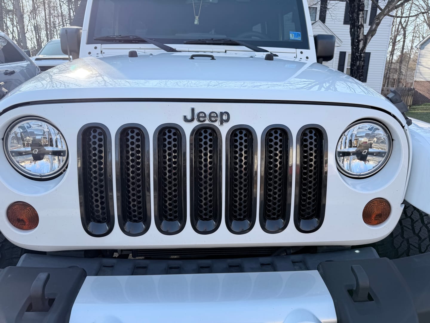 Customer photo review of Emblem Black-Out Kit | Overlay Set for Jeep Models (Cherokee, Wrangler, Gladiator & More)