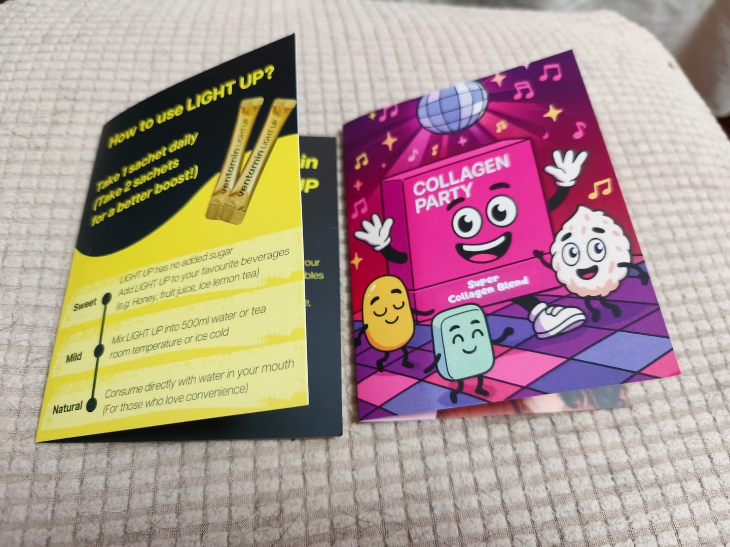 Customer photo review of Welcome Booklet