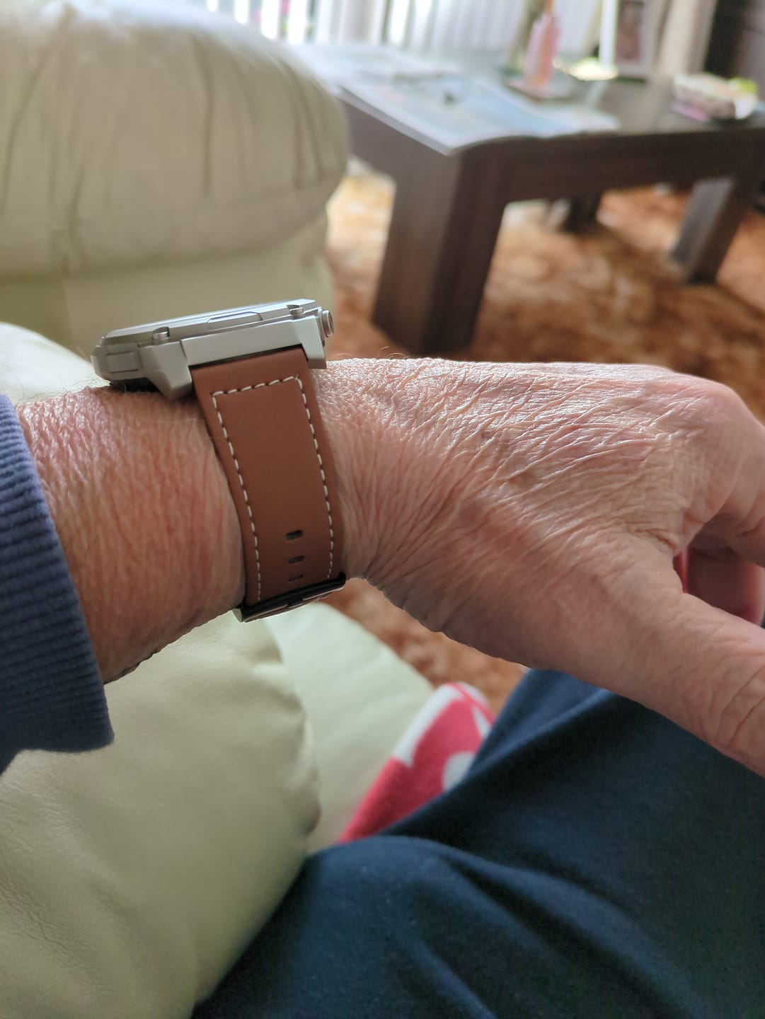 Customer photo review of Brown Leather Loop