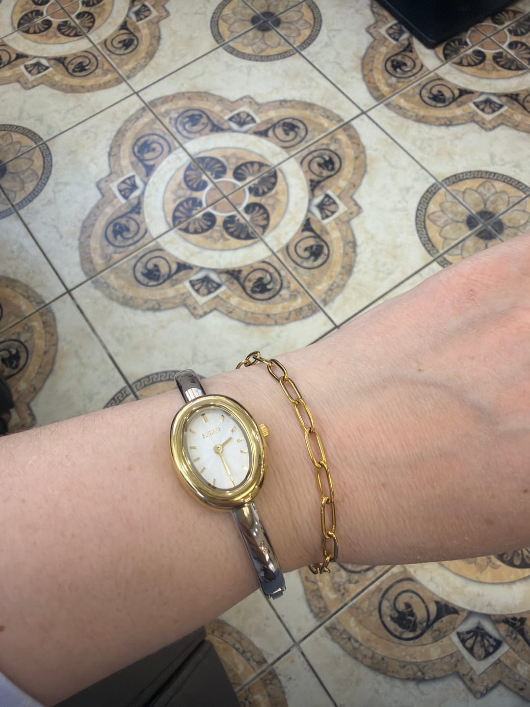 Customer photo review of Diana Gold Silver