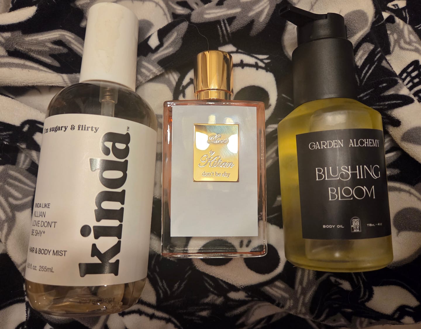 Customer photo review of BLUSHING BLOOM PERFUME BODY OIL