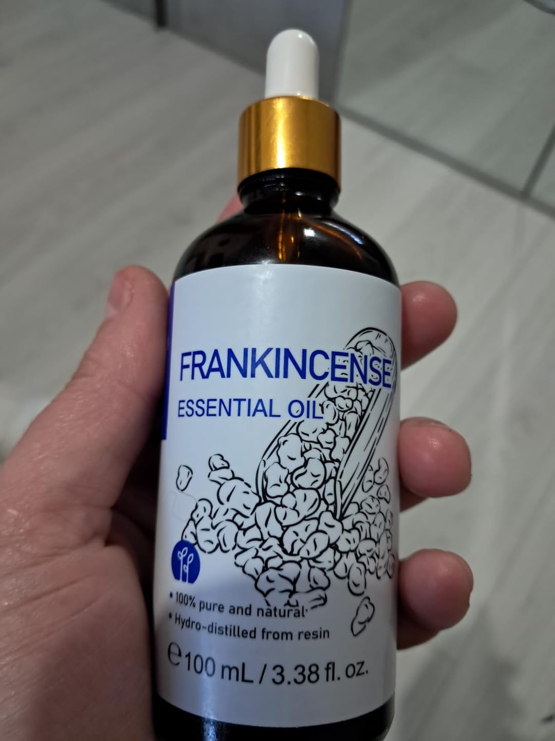 Customer photo review of Frankincense Essential Oil