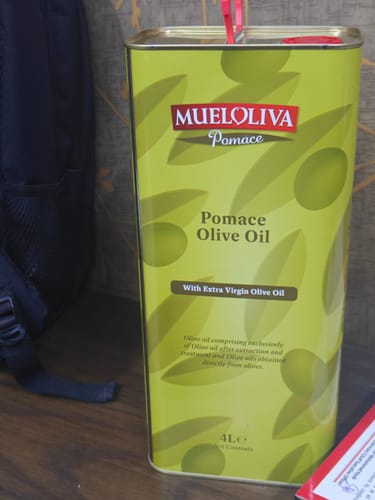 Customer photo review of Pomace Blended With Extra Virgin Olive Oil