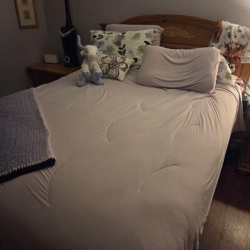 Customer photo review of CloudCool™ Cooling Comforter