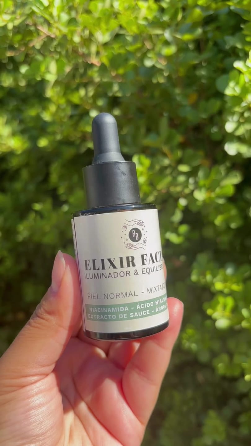 Customer photo review of ¡Nuevo! Elixir Facial Iluminador y Equilibrante