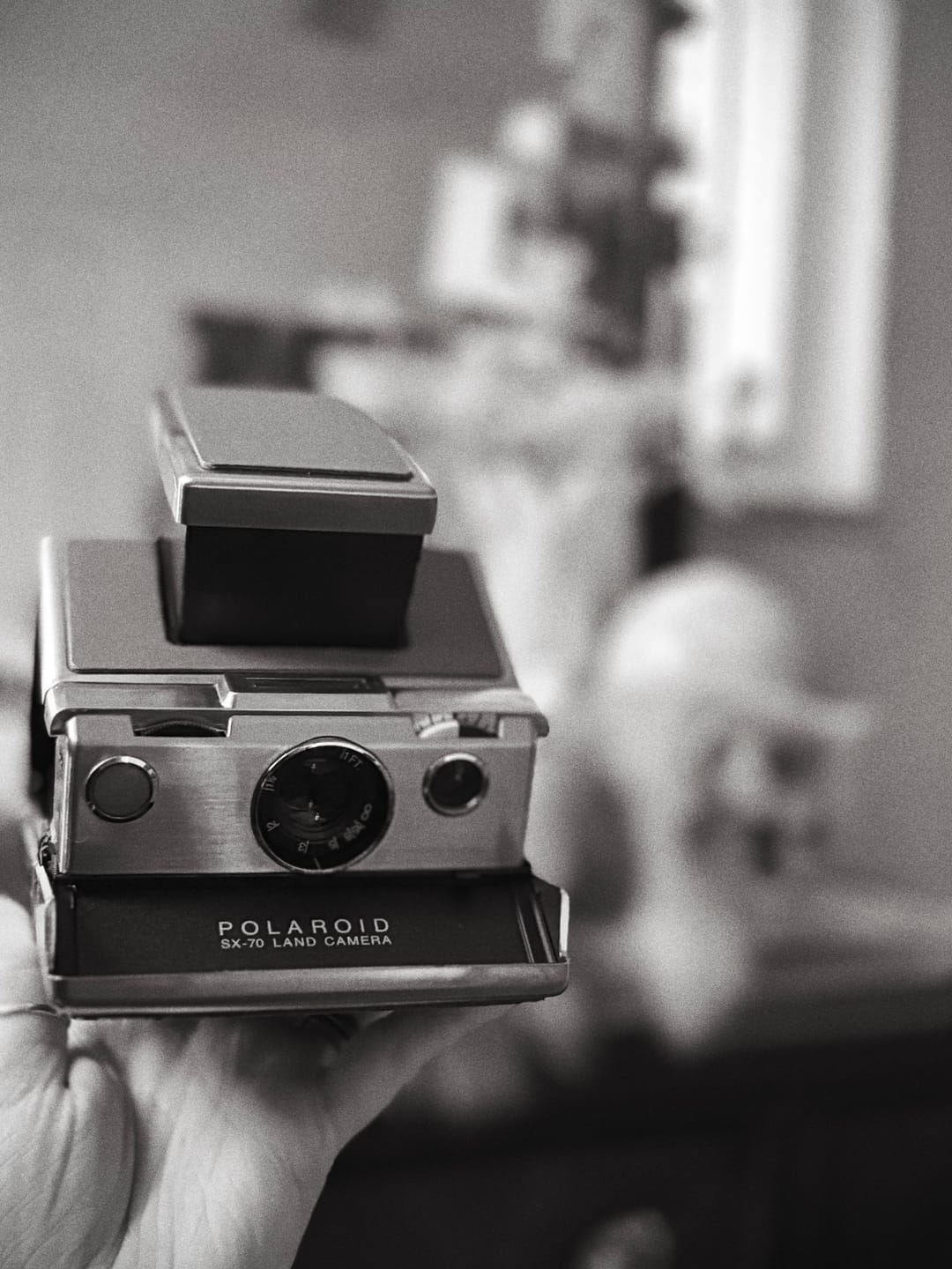 Customer photo review of Polaroid SX-70 Original Chrome Instant Camera