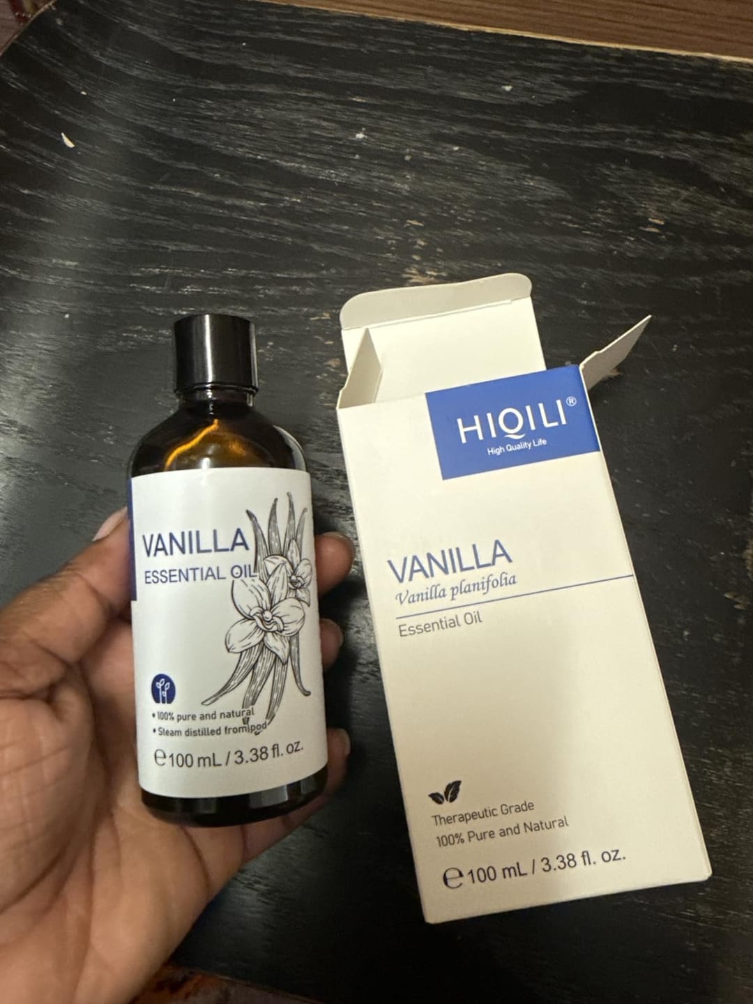 Customer photo review of Vanilla Essential Oil