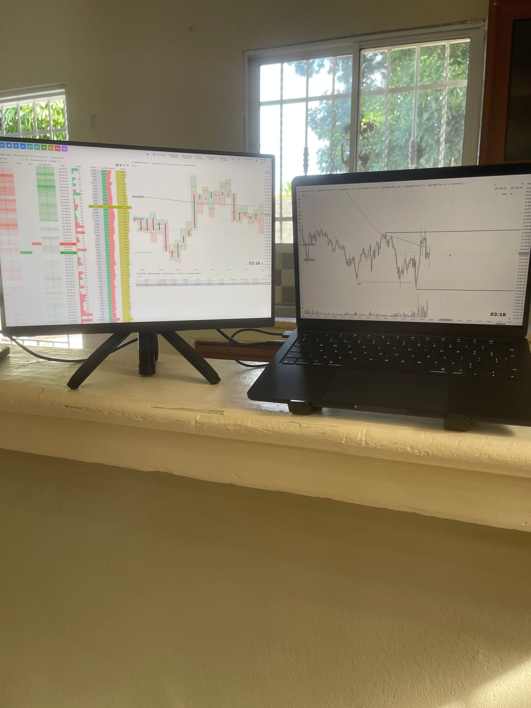 Customer photo review of 16” Portable Monitor + Stand