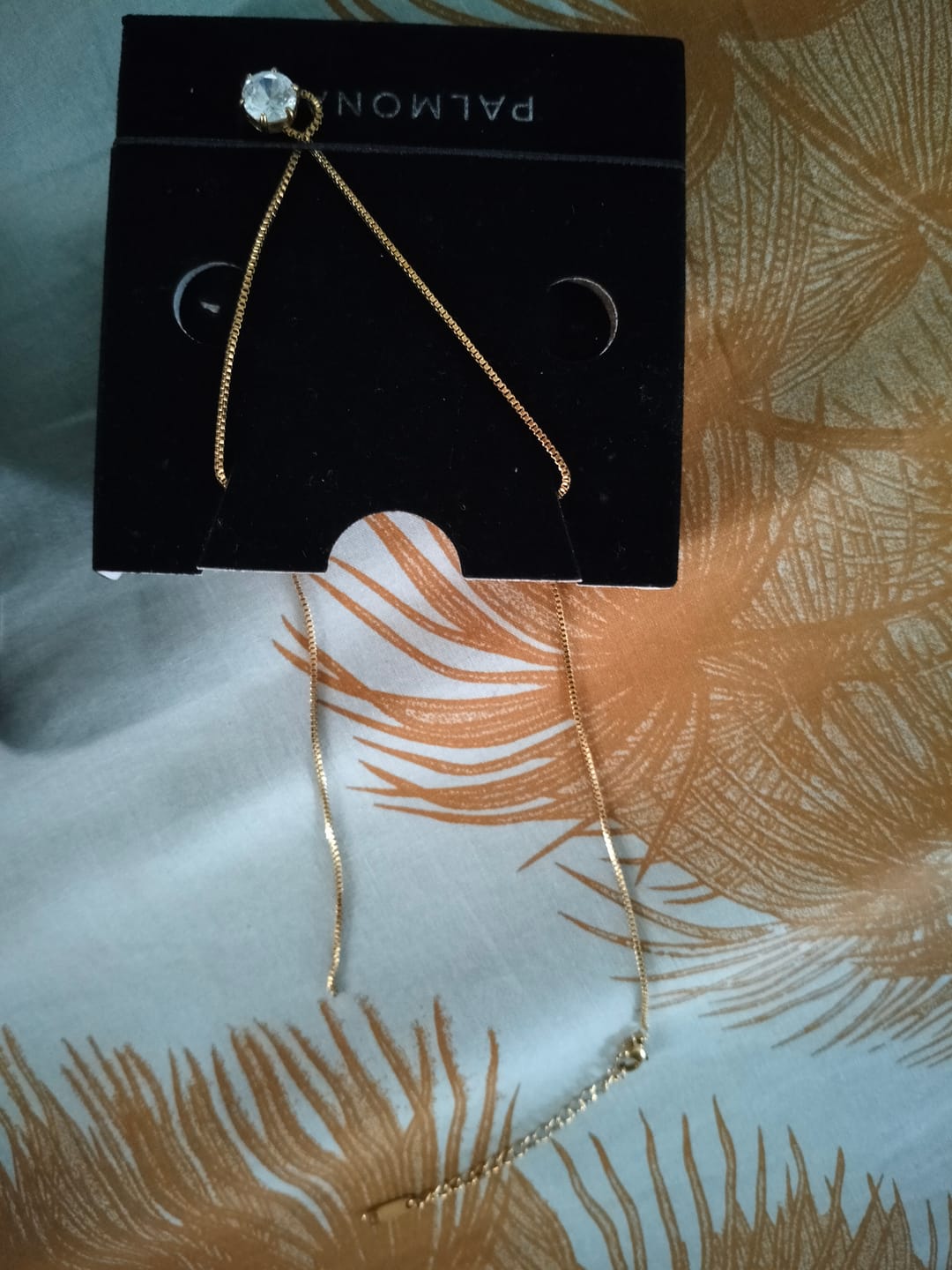 Customer photo review of Solitaire Sparkle Jewellery Set