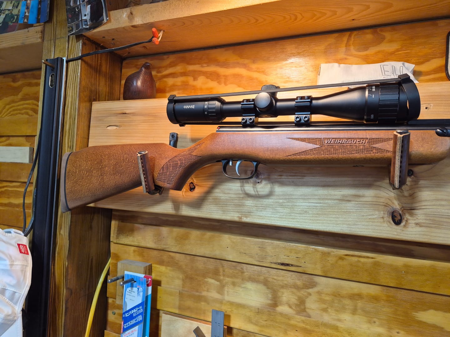 Customer photo review of Gun Hooks