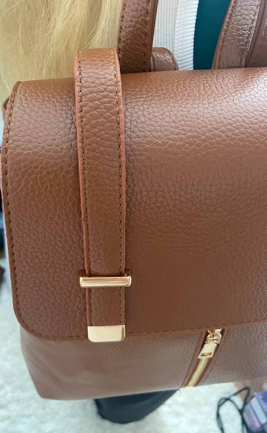 Customer photo review of Iconic24 | Kadın sırt çantası - Kahverengi