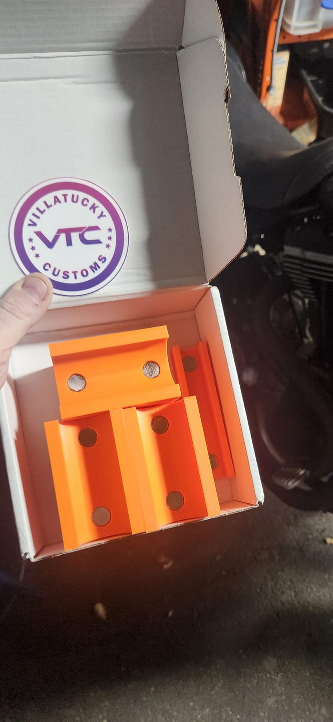 Customer photo review of 99-17 Dyna lift block adapters