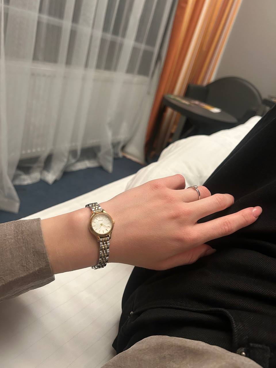 Customer photo review of Sophie Gold Silver
